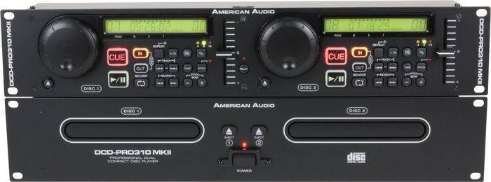 American Audio Dual Rackmount Cd Player
